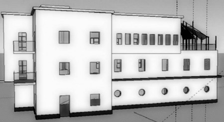 Students Residence. A Coruña, Spain.